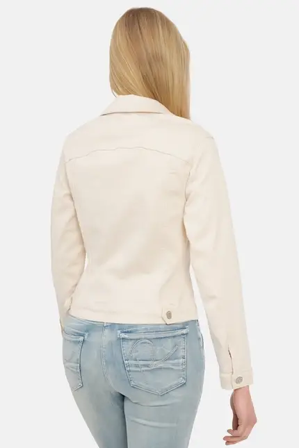 Recover Pants Chic, Jeansjacke in légèrer Passform in ECRU-NATUR Artikelnummer REC-30100-01-3883-111 Im Verkauf