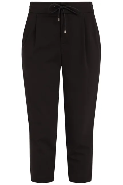 Recover Pants Legere Bundfaltenhose in SCHWARZ Artikelnummer REC-13005-3875-990 Schlussverkauf
