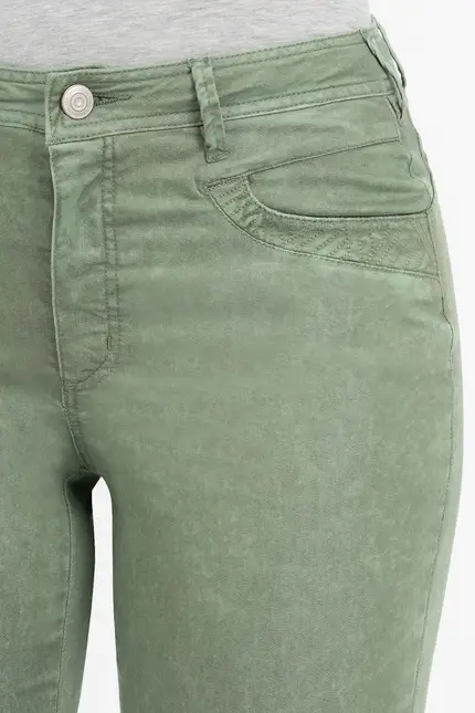 Recover Pants Recover Pants Damen Hose in modischer Färbung in KHAKI Artikelnummer REC-13324-01-4040-588 Kostenloser Versand