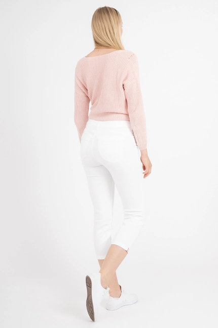 Recover Pants Recover Pants Damen Hose in modischer Färbung in WEIß Artikelnummer REC-13324-01-4040-110 Fabrik Onlineshop