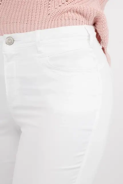 Recover Pants Recover Pants Damen Hose in modischer Färbung in WEIß Artikelnummer REC-13324-01-4040-110 Fabrik Onlineshop