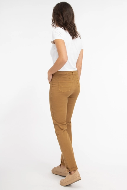 Recover Pants Modische Hose im 5-Pocket Style in CURRY Artikelnummer REC-13362-4142-356 Großer Ausverkauf