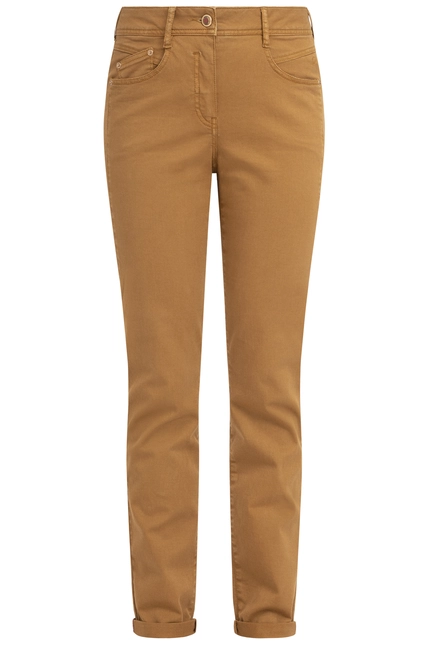 Recover Pants Modische Hose im 5-Pocket Style in CURRY Artikelnummer REC-13362-4142-356 Großer Ausverkauf