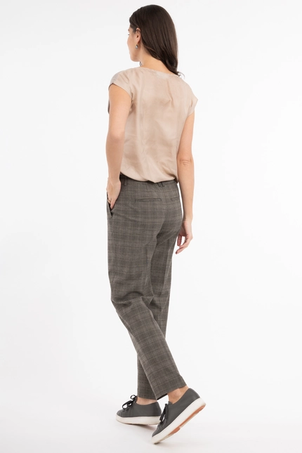 Recover Pants Karo-Hose in KARO BEIGE Artikelnummer REC-13345-4058-8 Black Friday