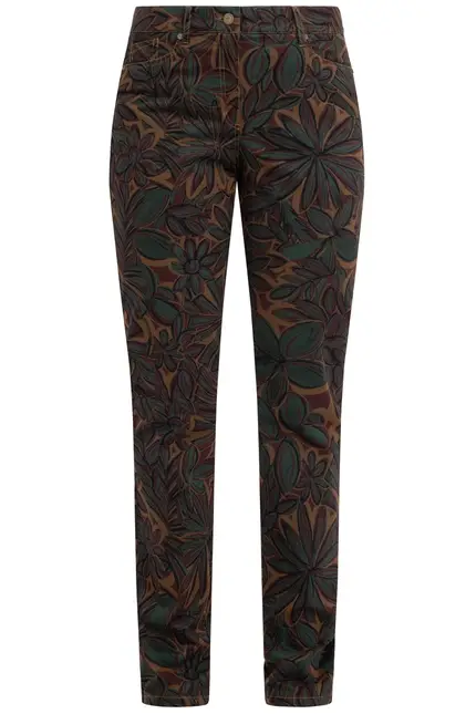 Recover Pants 5-Pocket Druckhose in DRUCK OLIV-PETROL-BRAUN Artikelnummer REC-12540-04-4100-5 Osterangebot