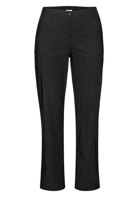 sheego Bengalinhose in gerader Form - schwarz sheego Bis zu 50% Rabatt