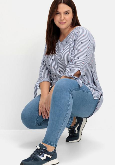 sheego Jeggings in Power-Stretch-Qualität, mit Schlupfbund - blue Denim sheego Discount Store für neue Produkte