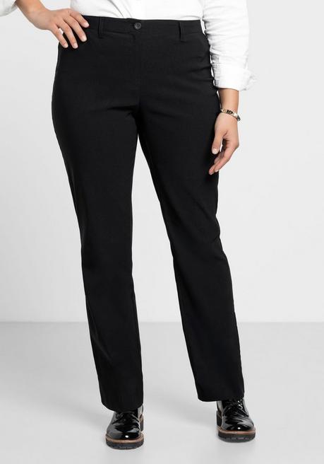 sheego Bengalinhose in Bootcut-Form - schwarz sheego