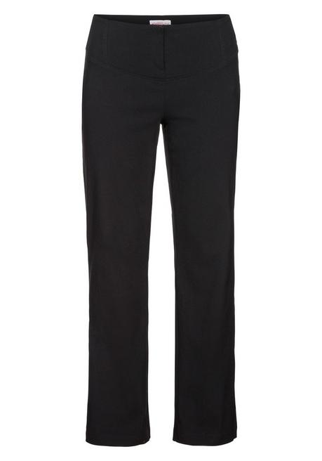 sheego Bootcut-Hose mit Shaping-Effekt - schwarz sheego Online