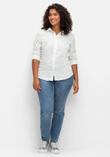 sheego Skinny Stretch-Jeans mit Bodyforming-Effekt - blue Denim sheego