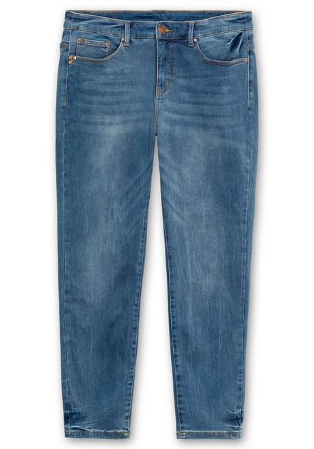 sheego Skinny Stretch-Jeans mit Bodyforming-Effekt - blue Denim sheego Schlussverkauf