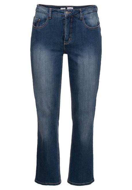 sheego Gerade Jeans mit Shaping-Einsatz - blue Denim sheego Kostenloser Versand