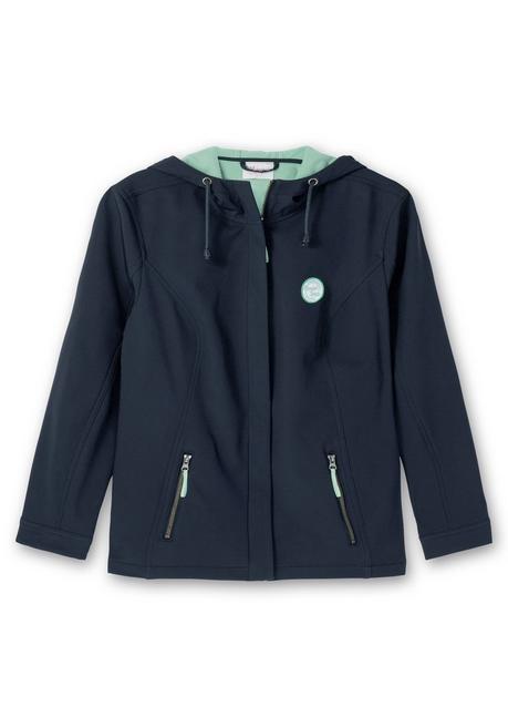 sheego Softshell-Jacke mit Fleece-Innenseite - nachtblau sheego Fabrik Onlineshop