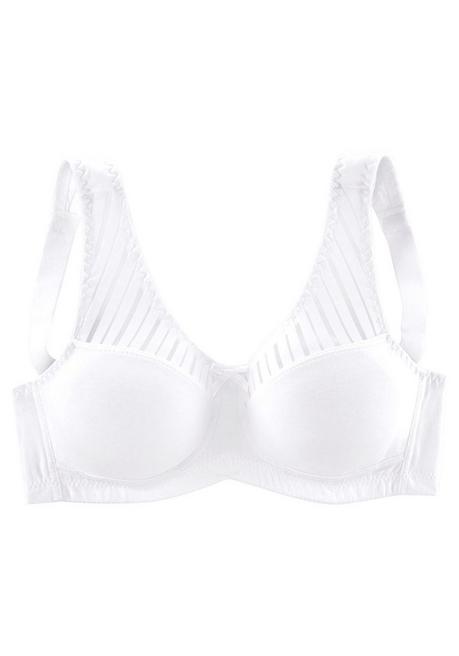 NUANCE Soft-BH - weiß+schwarz sheego Flash Sale