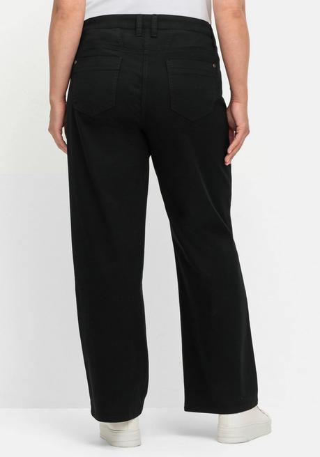 sheego Weite Hose im Curvy-Schnitt ELLA - schwarz sheego Neuheiten