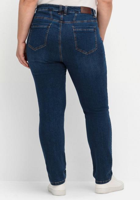 sheego Schmale Jeans in Curvy-Schnitt VERENA - dark blue Denim sheego Letzter Tag