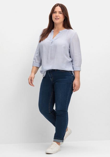 sheego Schmale Jeans in Curvy-Schnitt VERENA - dark blue Denim sheego Letzter Tag