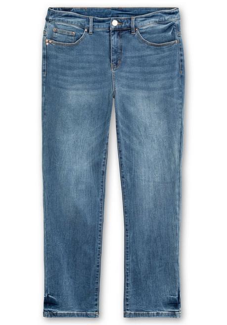 sheego Gerade Stretch-Jeans mit Bodyforming-Effekt - blue Denim sheego Fabrikladen