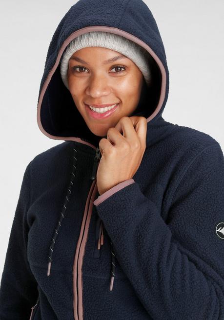 Polarino Fleecejacke - marine sheego Black Friday Preise