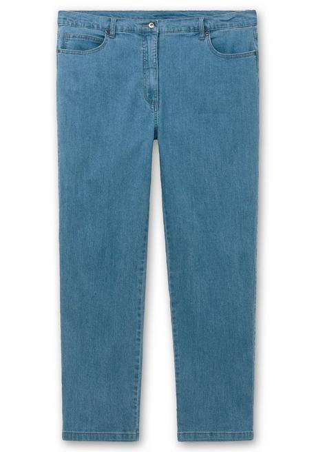sheego x Collection L. Gerade Jeans in 5-Pocket-Form - light blue Denim sheego Saisonschlussverkauf