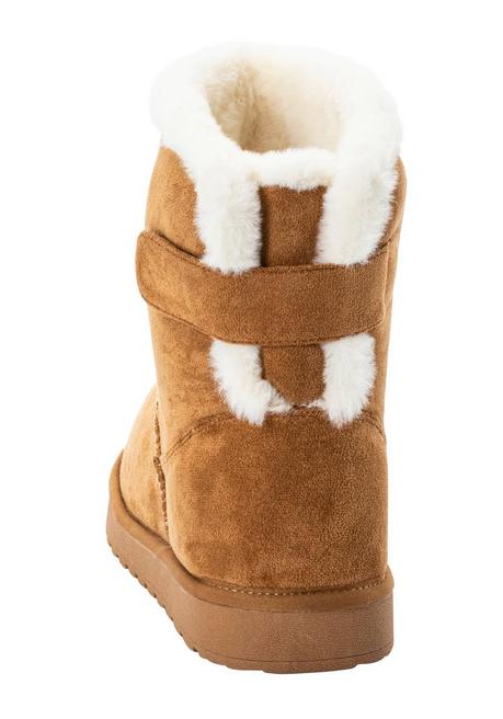 sheego Schlupfboots mit verstellbarem Riegel - camelfarben sheego JETZT KAUFEN