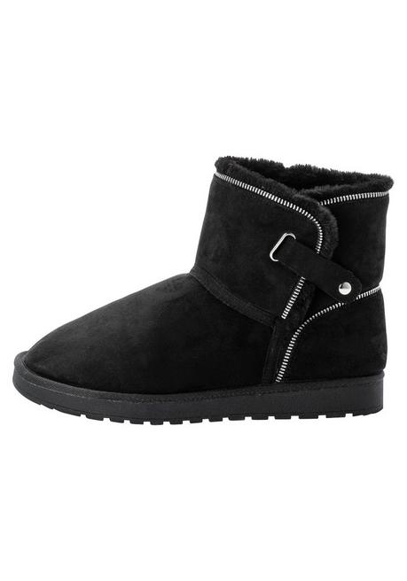 sheego Schlupfboots mit seitlichen Riegeln - schwarz sheego Zeitbegrenzte Promotion