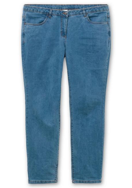 sheego Gerade, innen weich angeraute Thermojeans - blue Denim sheego Bis zu 50% Rabatt
