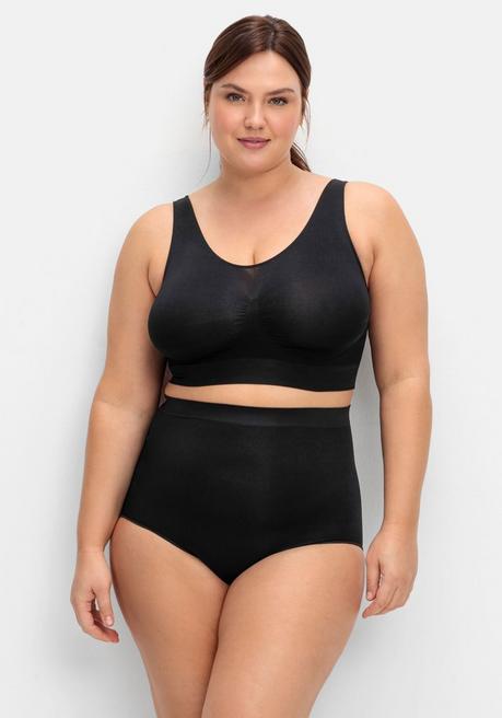sheego Doppelpack Shaping-Formslips, extrahohe Taille - hautfarben+schwarz sheego Riesige Ersparnisse