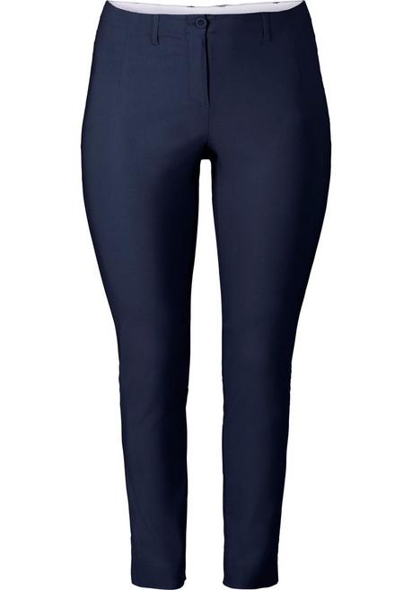 sheego Bengalin-Hose in schmaler Passform - marine sheego Online