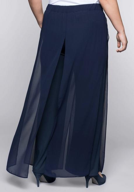 sheego Weite Hose im Lagenlook - marine sheego Kostenloser Versand