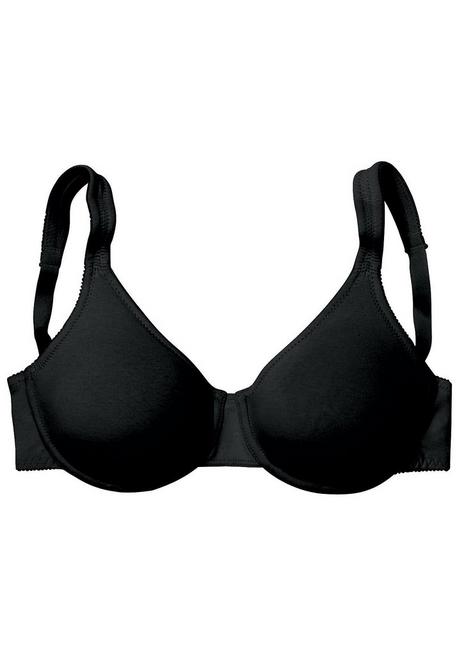 PETITE FLEUR Minimizer-BH - schwarz+weiß sheego Valentinstagsangebot