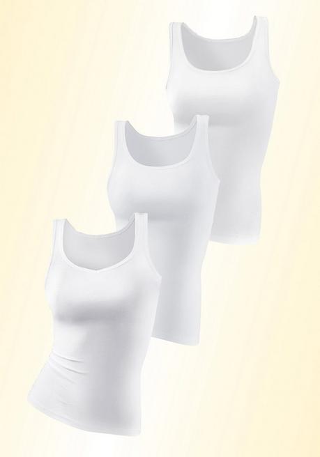 PETITE FLEUR Achselhemd - weiß sheego Riesige Ersparnisse