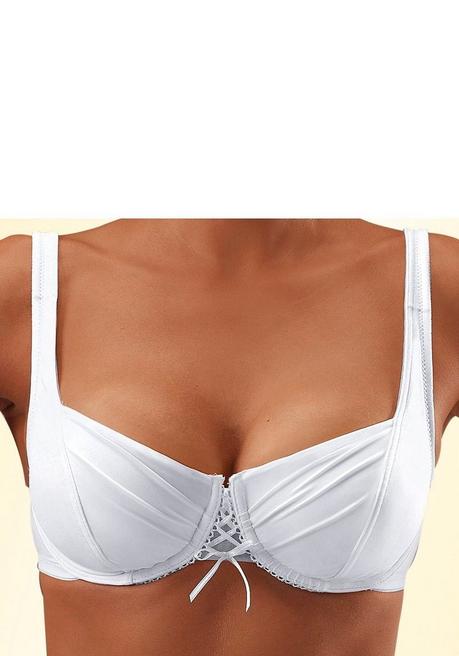 PETITE FLEUR Dekolleté-BH - weiß+schwarz sheego VIP-Rabatte