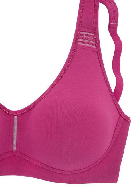 PETITE FLEUR Doppelpack T-Shirt-BHs - beere+weiß sheego Neueste Stile