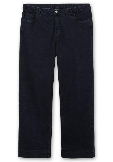 sheego Weite Jeans in Five-Pocket-Form - dark blue Denim sheego Osterangebot