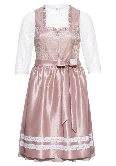 sheego Dirndl 3-teilig mit Schürze und Spitzenbluse - zartrosa sheego Vierteljährliche Förderung