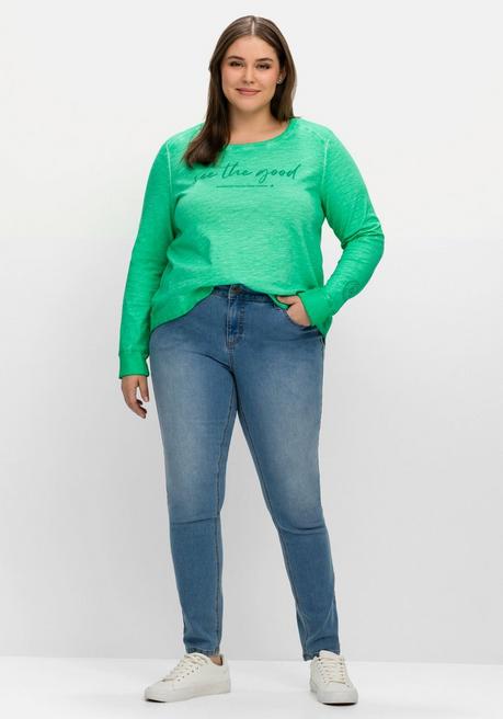 sheego Skinny Jeans in Curvy-Schnitt SUSANNE - blue Denim sheego Outlet