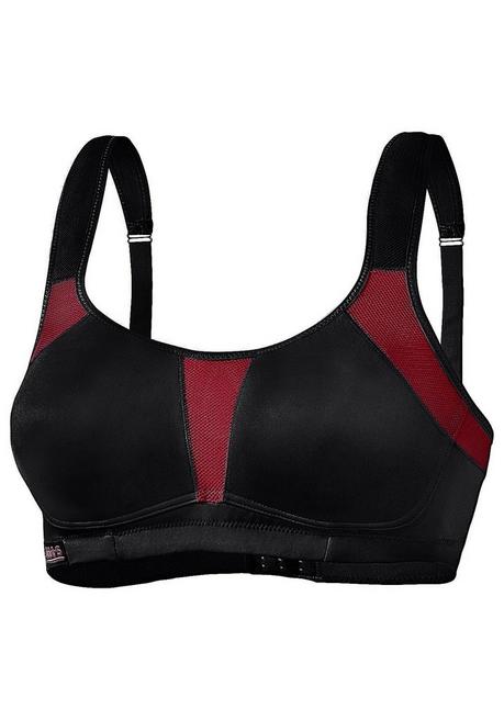 H.I.S EM LBG Sport-BH - schwarz-pink sheego Limitierter Zeitrabatt
