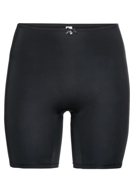 sheego Panty im High-Waist-Schnitt mit langem Bein, Microfaser - schwarz sheego Fabrik Onlineshop