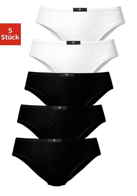 H.I.S EM LBG Slip - schwarz+weiß sheego Rabatt