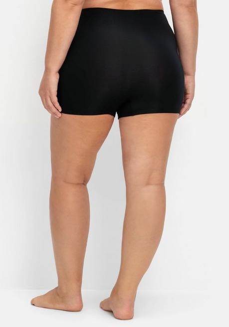 sheego Panty mit hoch geschnittener Taille - schwarz sheego Vatertagsangebot