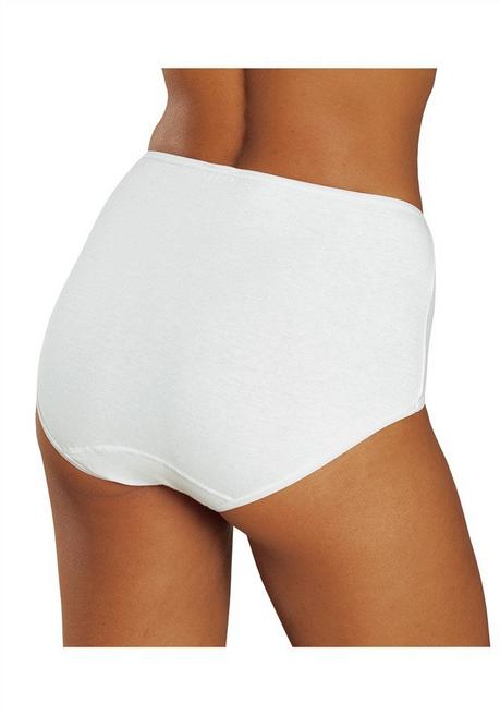 PETITE FLEUR Taillenslip - grau+weiß sheego Valentinstagsangebot