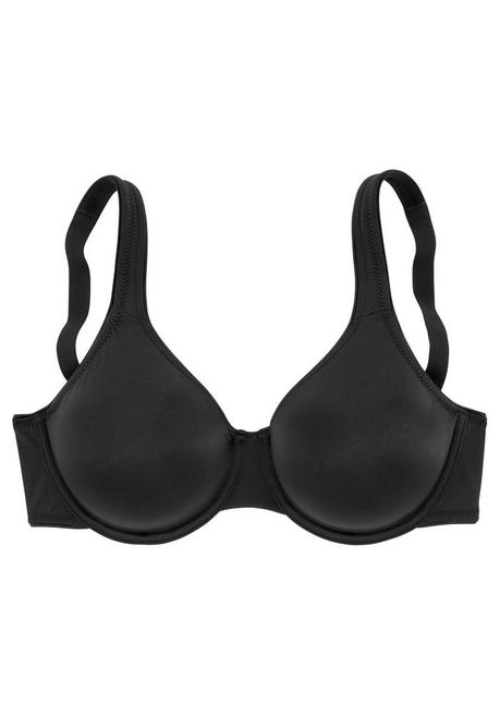 Lascana Minimizer-BH mit nahtlos vorgeformten Cups - schwarz sheego Neuheiten