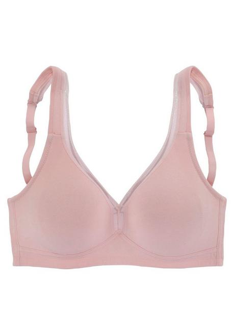 PETITE FLEUR T-Shirt-BH - rosé+weiß sheego Letzter Tag