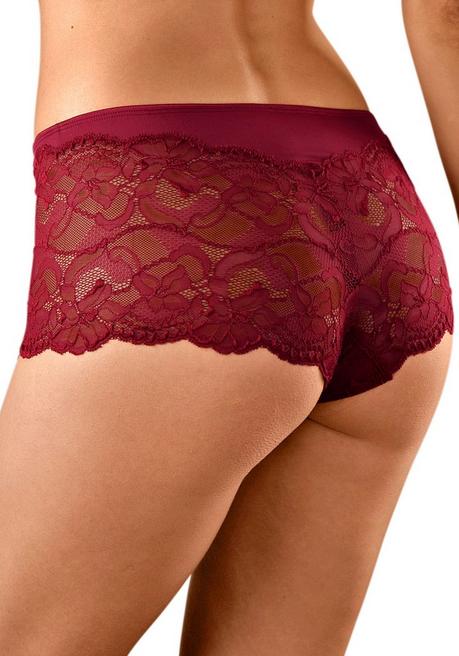 VIVANCE Panty - bordeaux+schwarz sheego Zeitbegrenzte Promotion