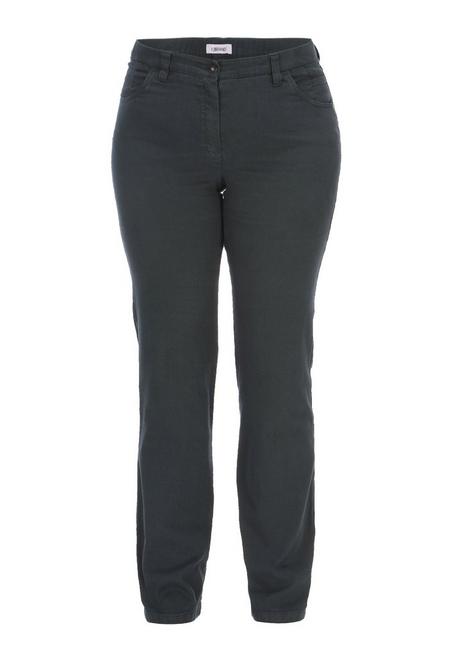 KjBRAND Jeans in Quer-Stretch-Qualität, mit Komfortbund - tannengrün sheego Preisnachlass