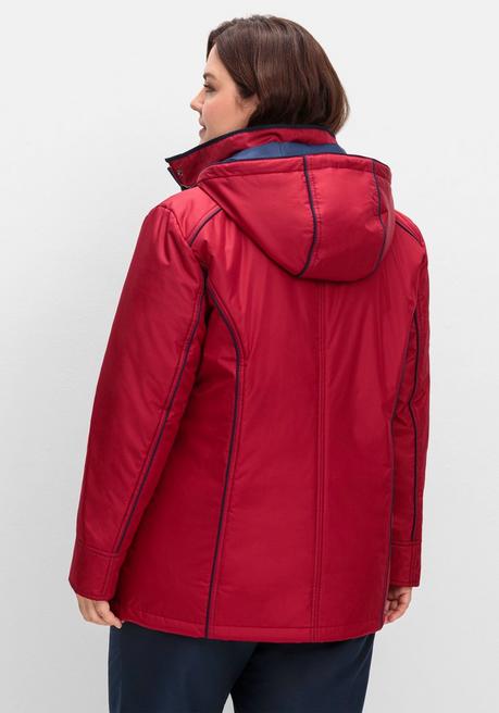 sheego Wind- und wasserabweisende Funktionsjacke - rot sheego Muttertagsangebot