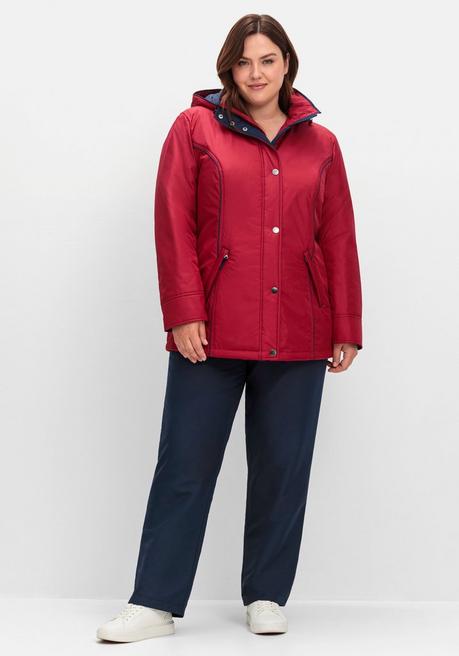sheego Wind- und wasserabweisende Funktionsjacke - rot sheego Muttertagsangebot