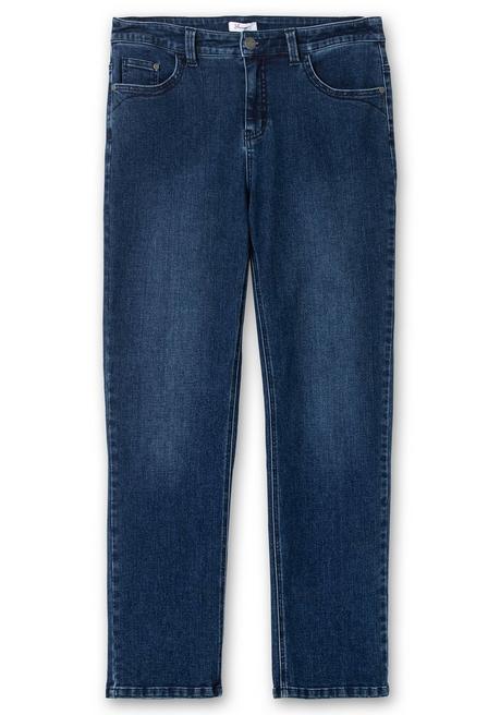 sheego Gerade Jeans mit TruTemp365® Fasern - dark blue Denim sheego Neuheiten
