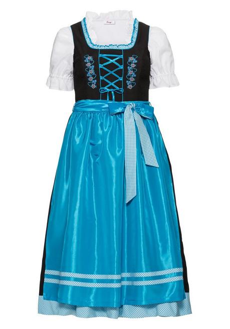 sheego Dirndl mit Schürze 2tlg. - schwarz-türkis sheego Tägliche Deals